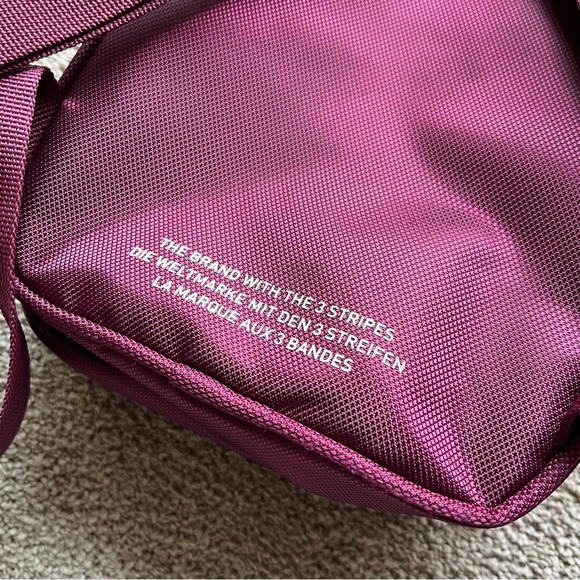 Adidas Burgundy Santiago Mini Backpack - Picture 5 of 5
